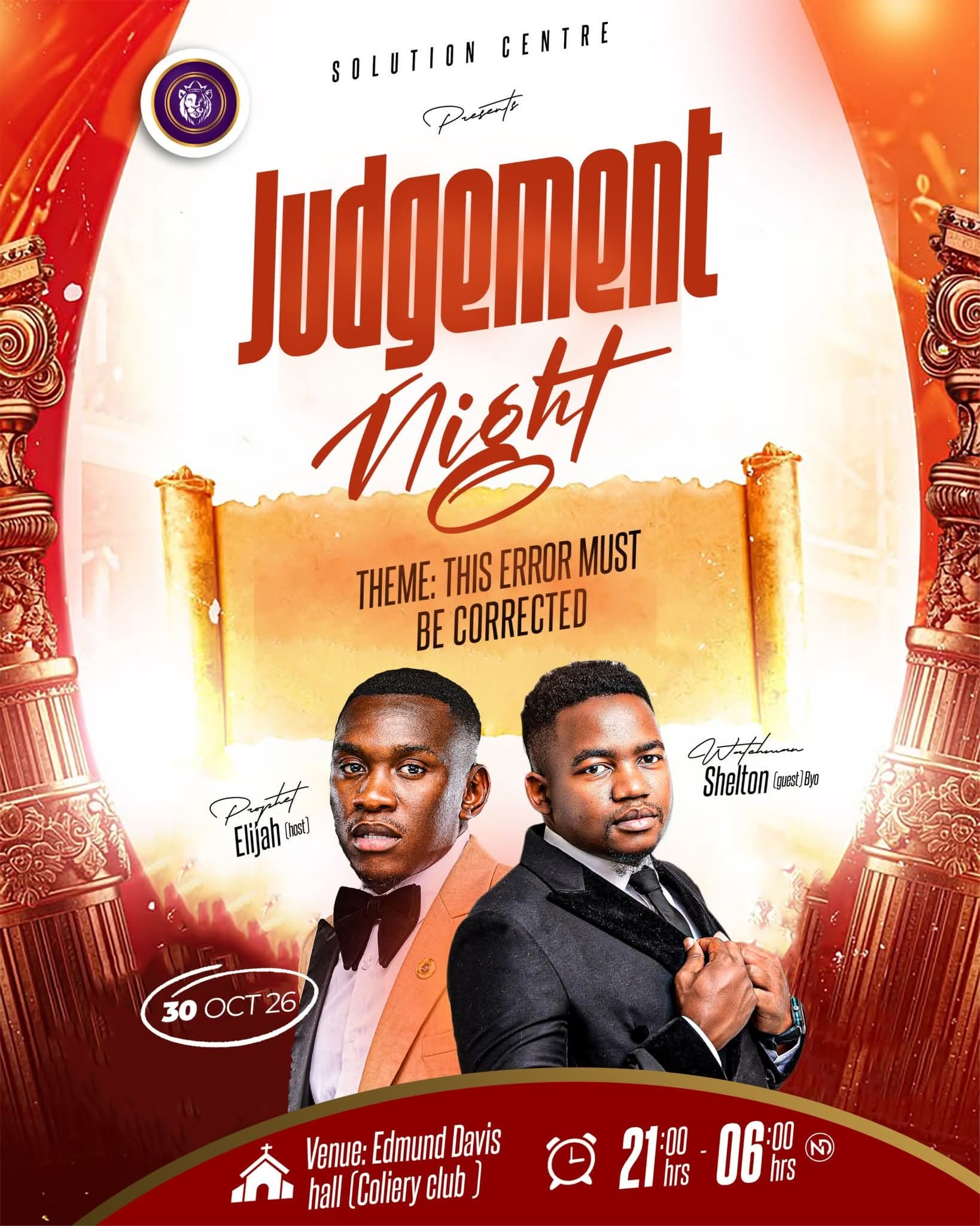 Judgement Night poster